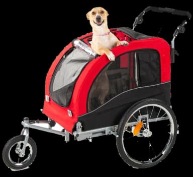 2-in-1 Pet Stroller and Bike Trailer by Best Choice Products