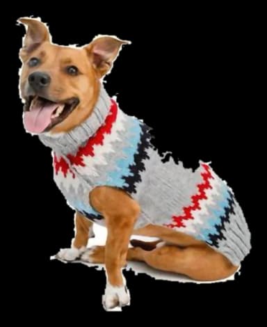 Chevron Dog Sweater by Chilly Dog