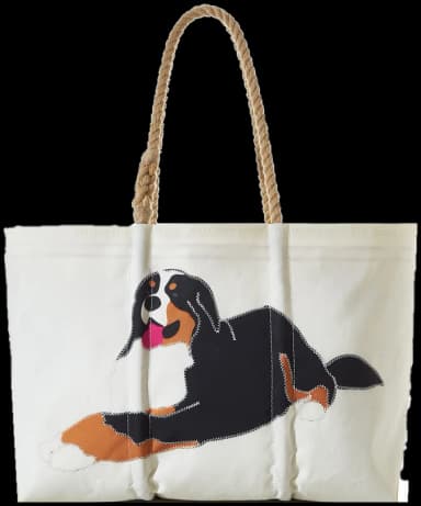 Bernese Mountain Dog Tote by Sea Bags