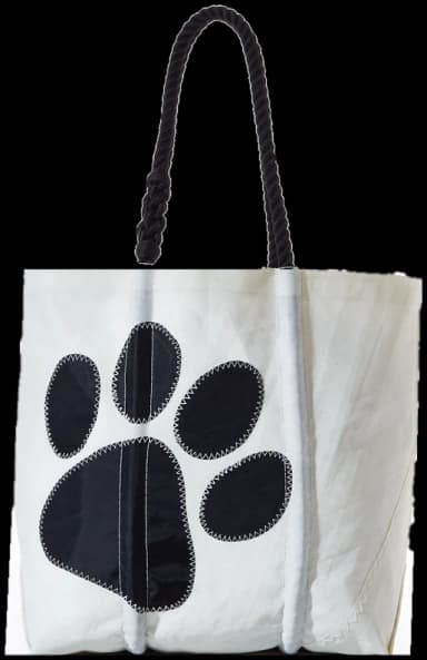 Paw Print Tote by Sea Bags