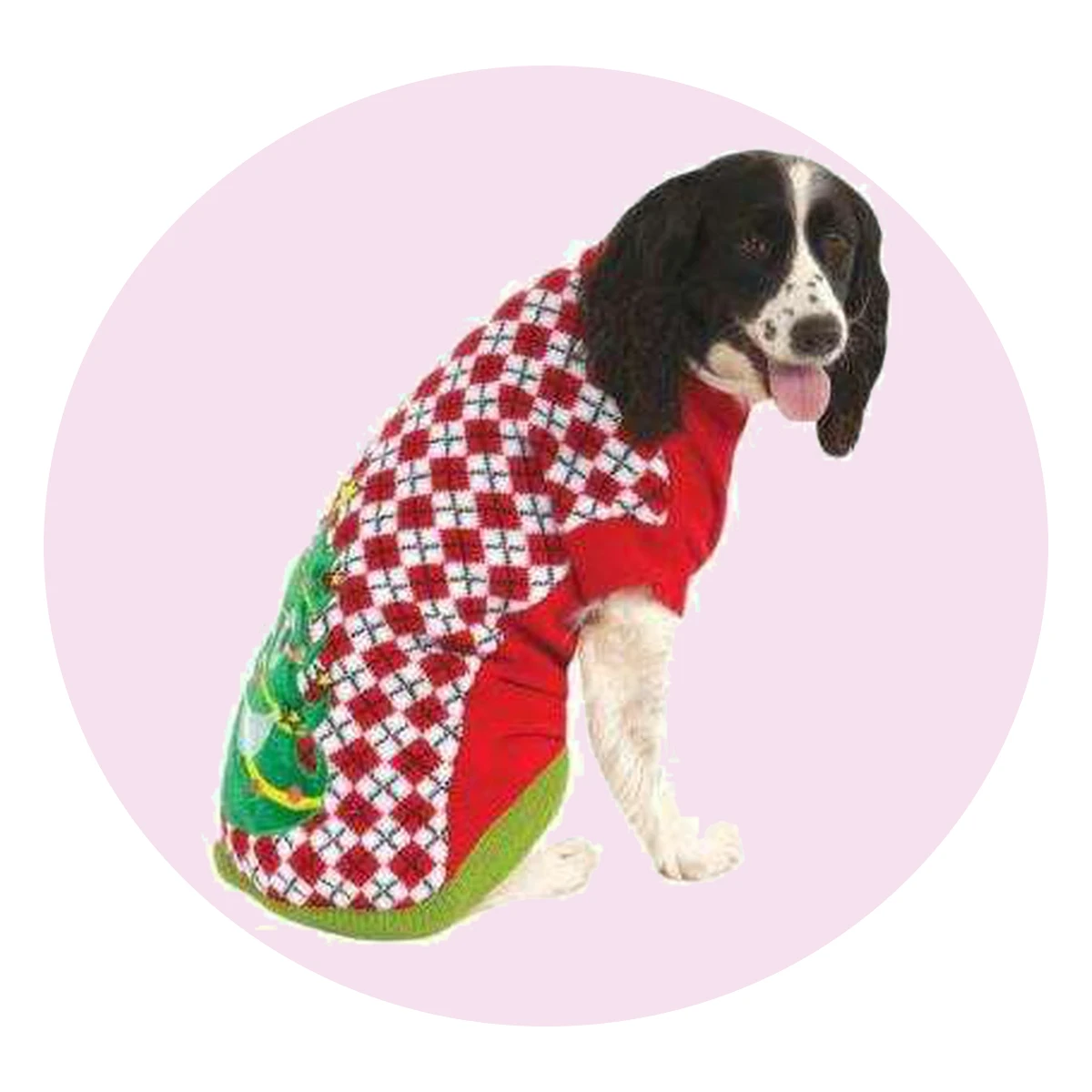 Ugly Christmas Tree Sweater for Dogs
