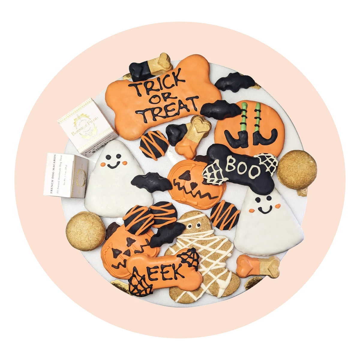 Halloween Dog Treats Gift Box