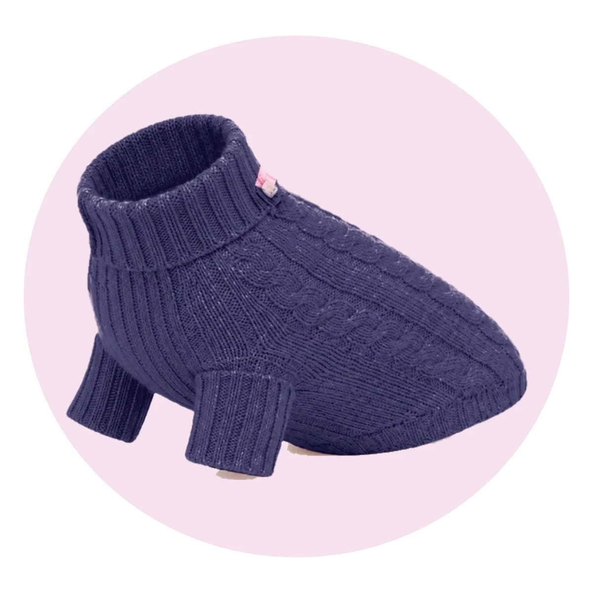 Cashmere Pet Sweater with Sleeves for Dogs & Cats