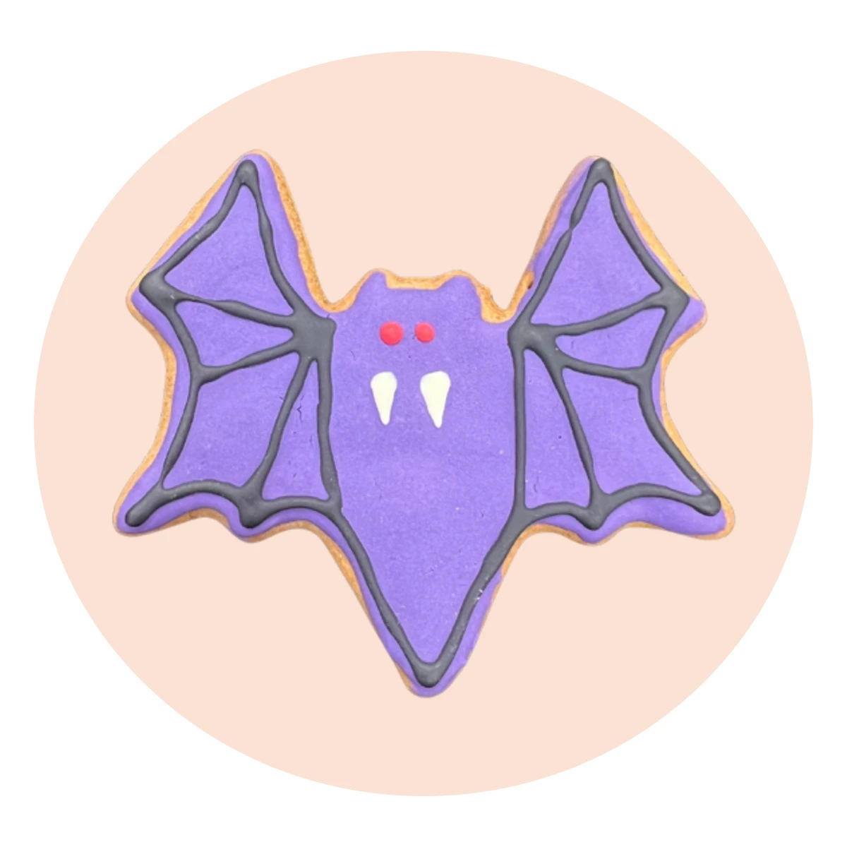 Bat Dog Cookie, 3.5 in