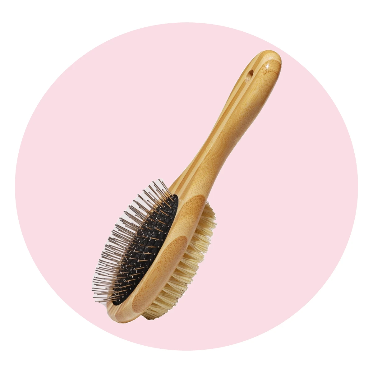 Bamboo Dog Brush