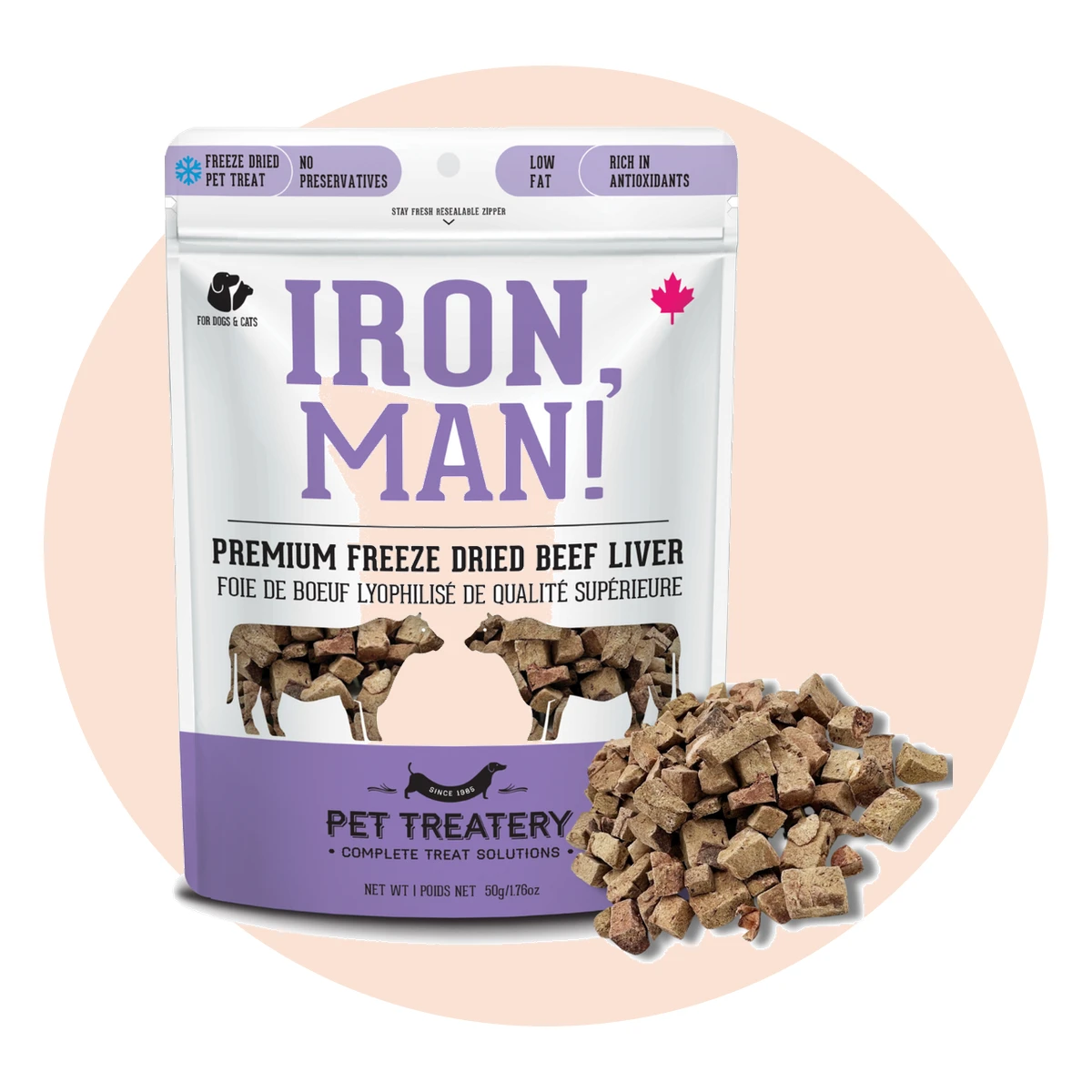 Freeze-Dried Beef Liver Treats