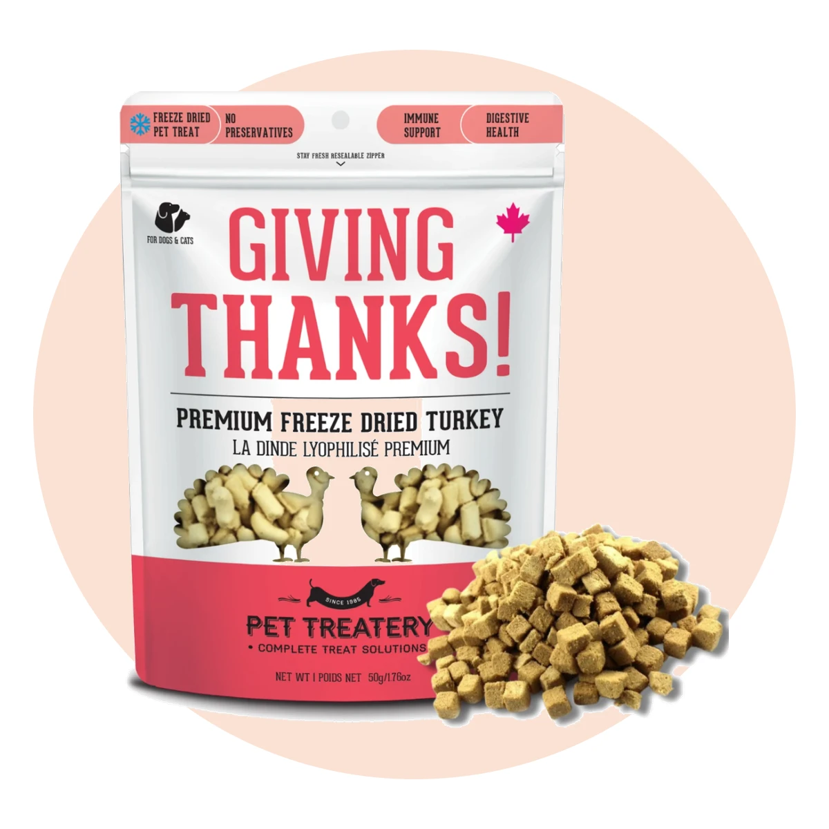 Freeze-Dried Turkey Treats