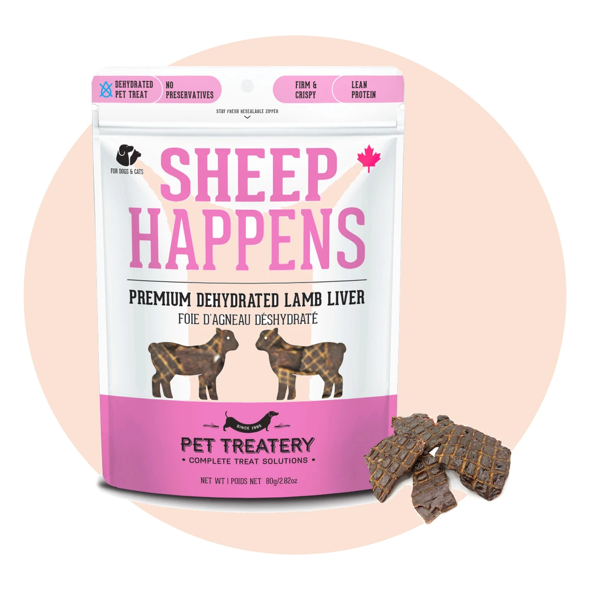 Dehydrated Lamb Liver Treats