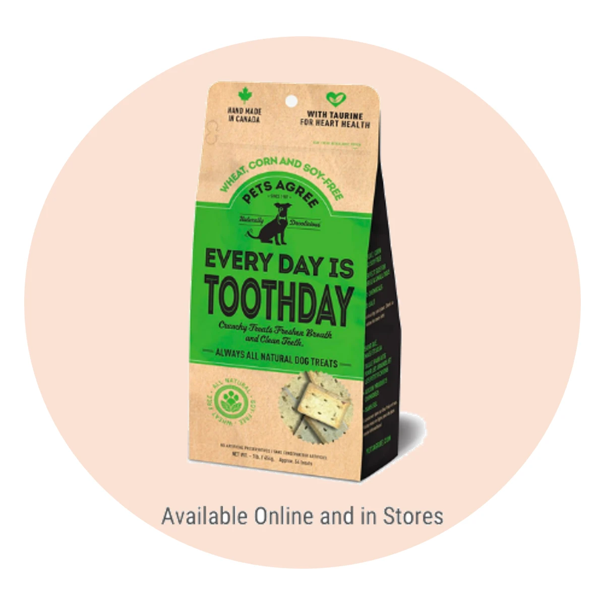 Pets Agree Mint & Parsley Grain-Free Dog Biscuits