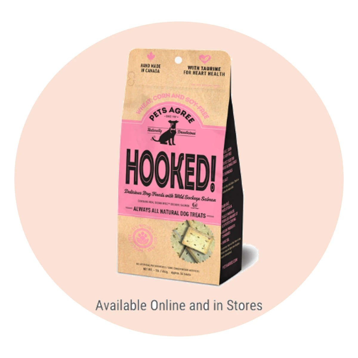 Pets Agree Wild Salmon Grain-Free Dog Biscuits