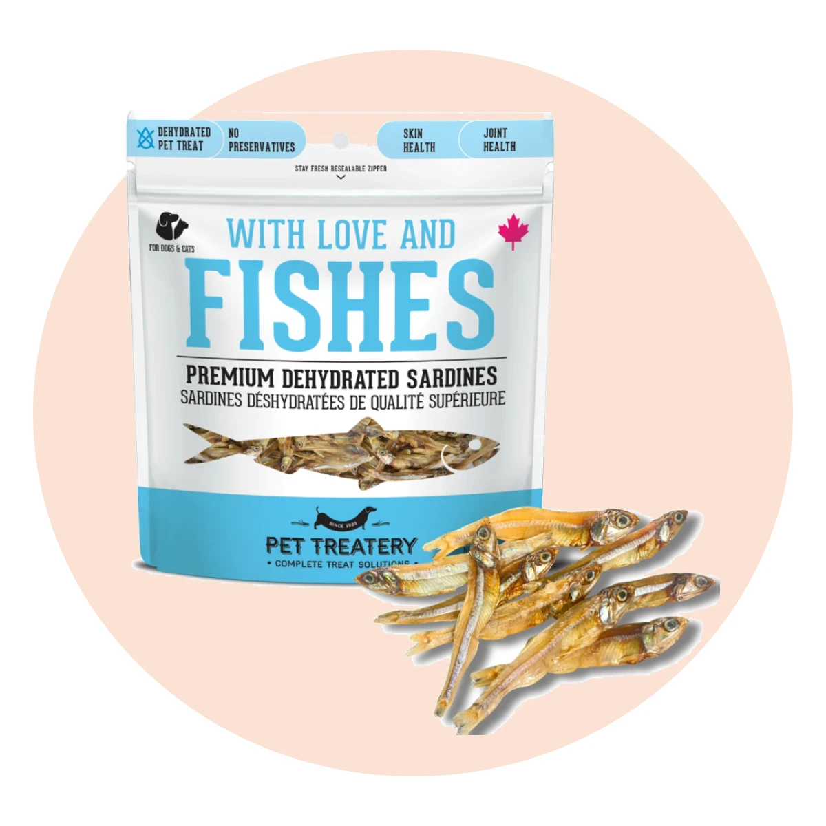 Dehydrated Sardine Treats