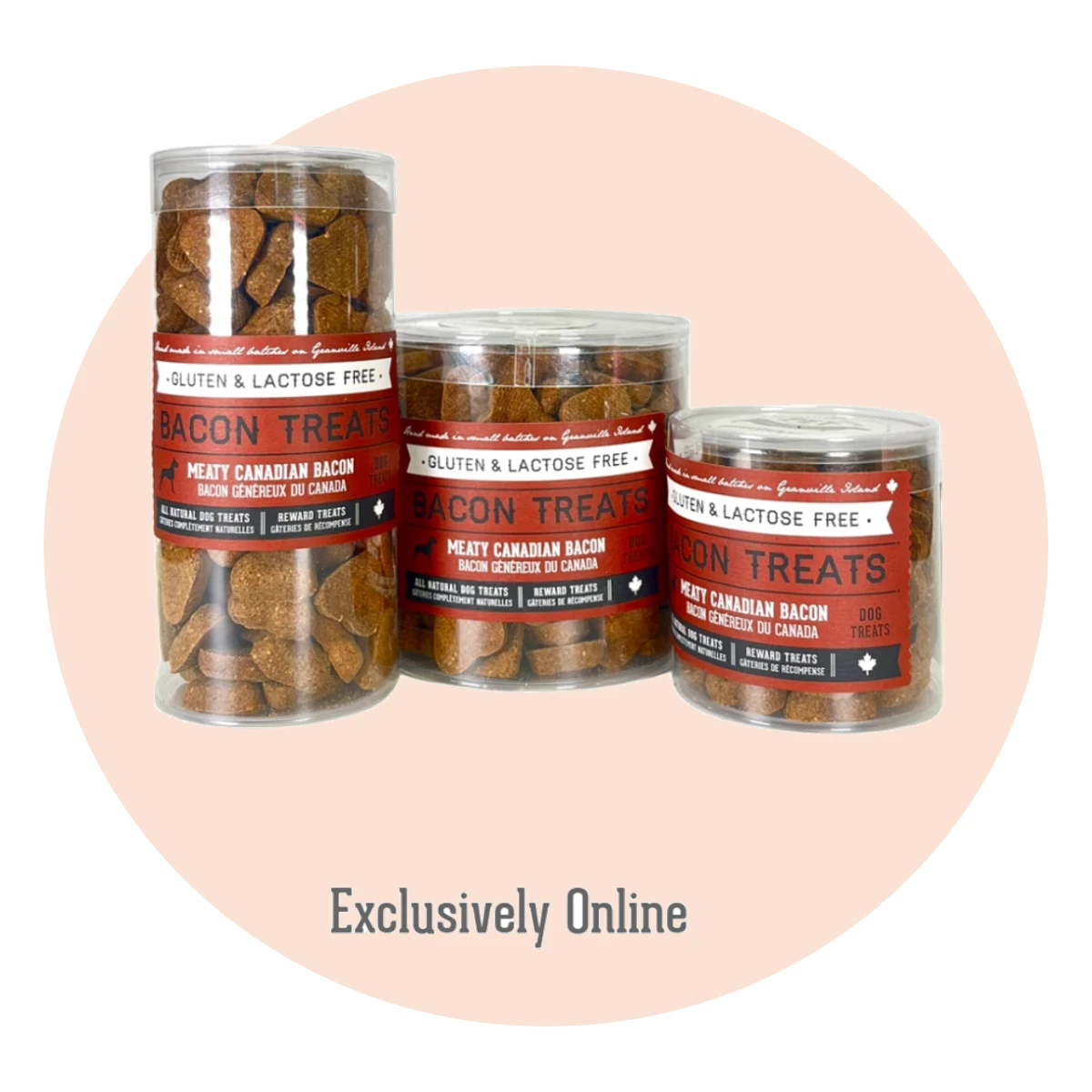 Bacon Heart Biscuit Travel Tin