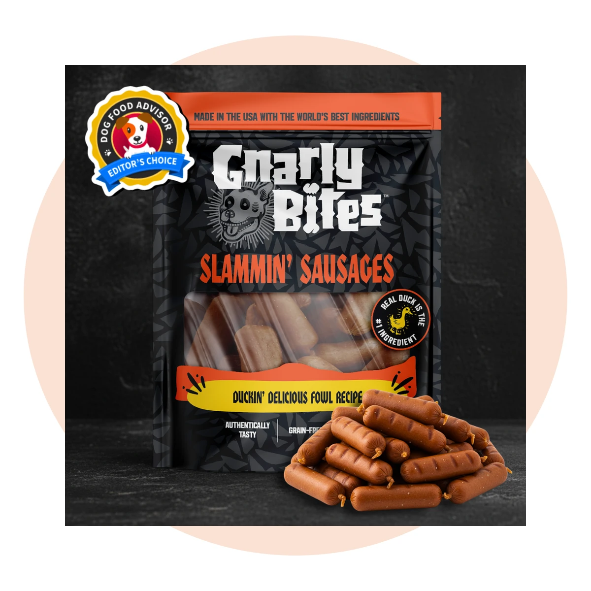 Slammin' Duck Sausages