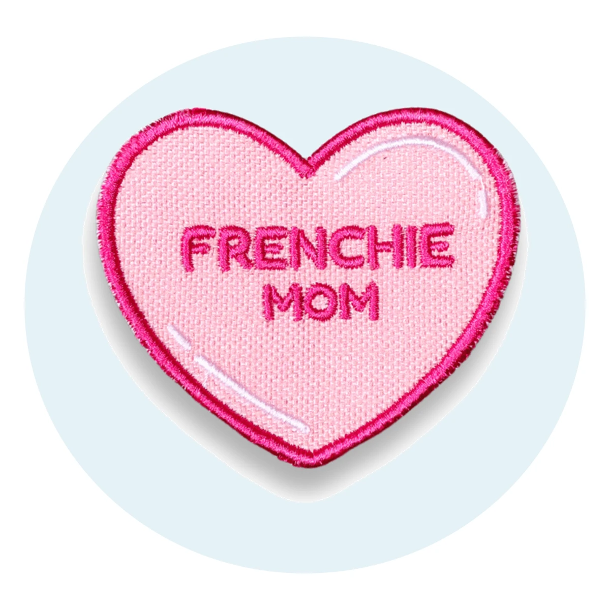 Frenchie Mom Heart Patch