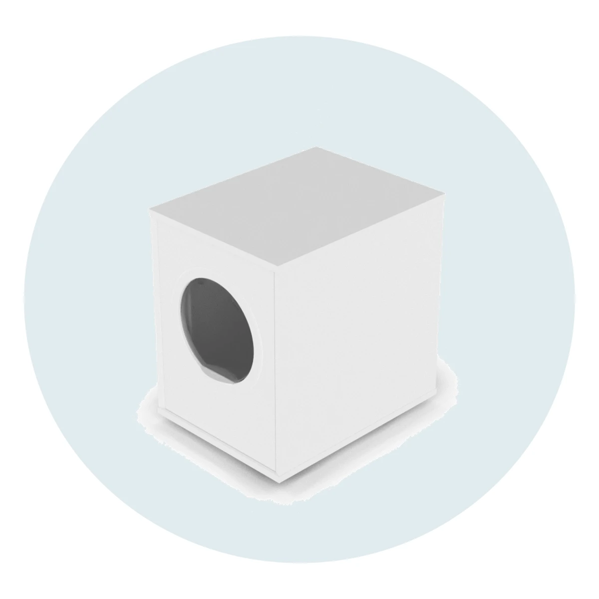 Omlet Maya Enclosed Cat Litter Box