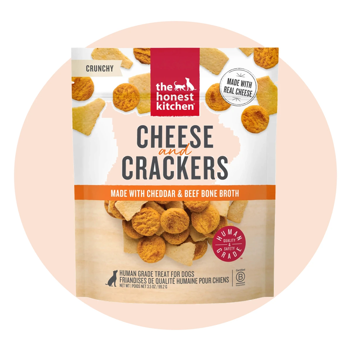 The Honest Kitchen Cheese & Crackers Dog Treats