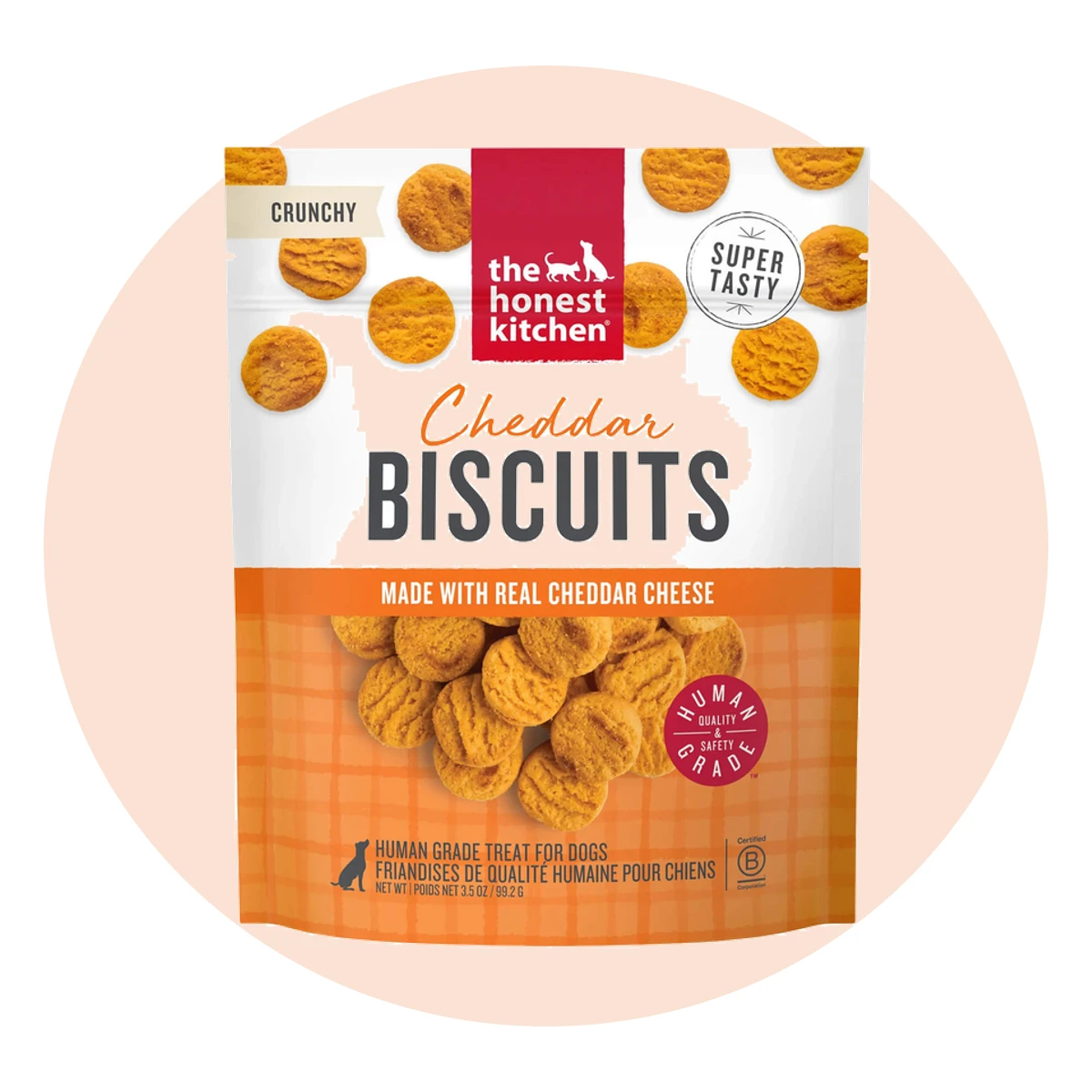 The Honest Kitchen Cheddar Biscuits Dog Treats