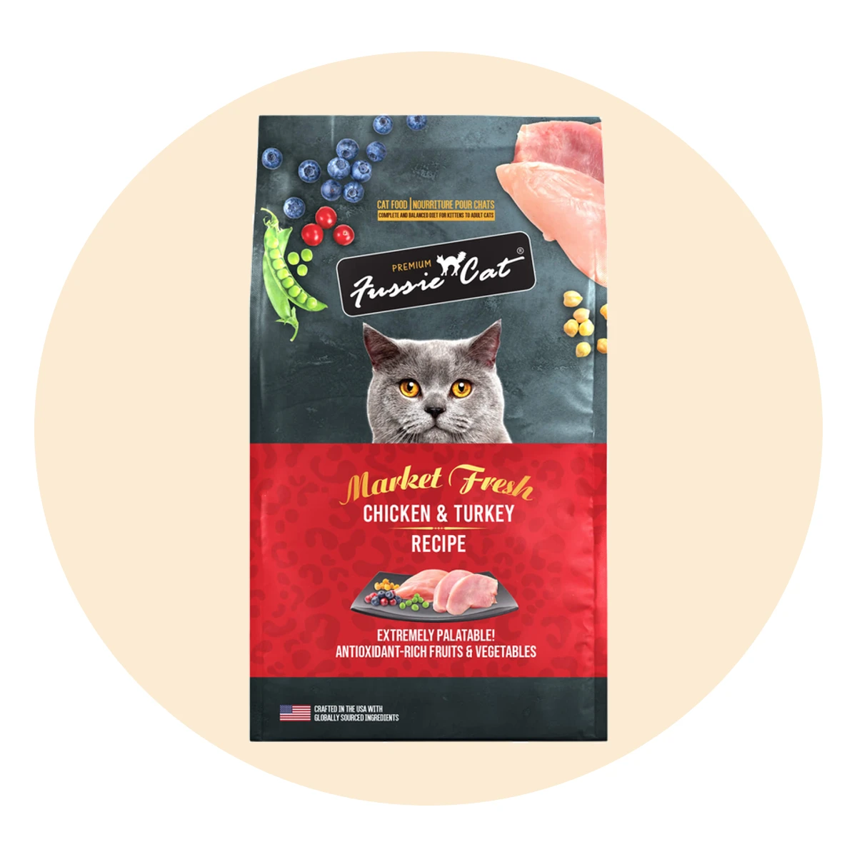 Fussie Cat Market Fresh Grain Free Dry Cat Food