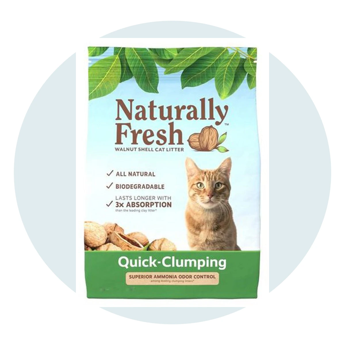 Naturally Fresh Quick Clumping Walnut Shell Cat Litter