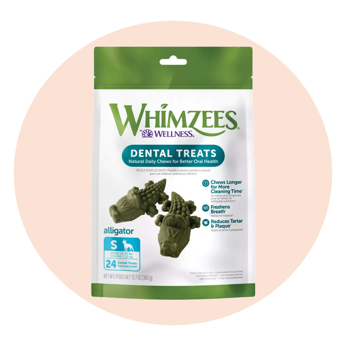 Whimzees Vegetarian Dental Chews for Dogs