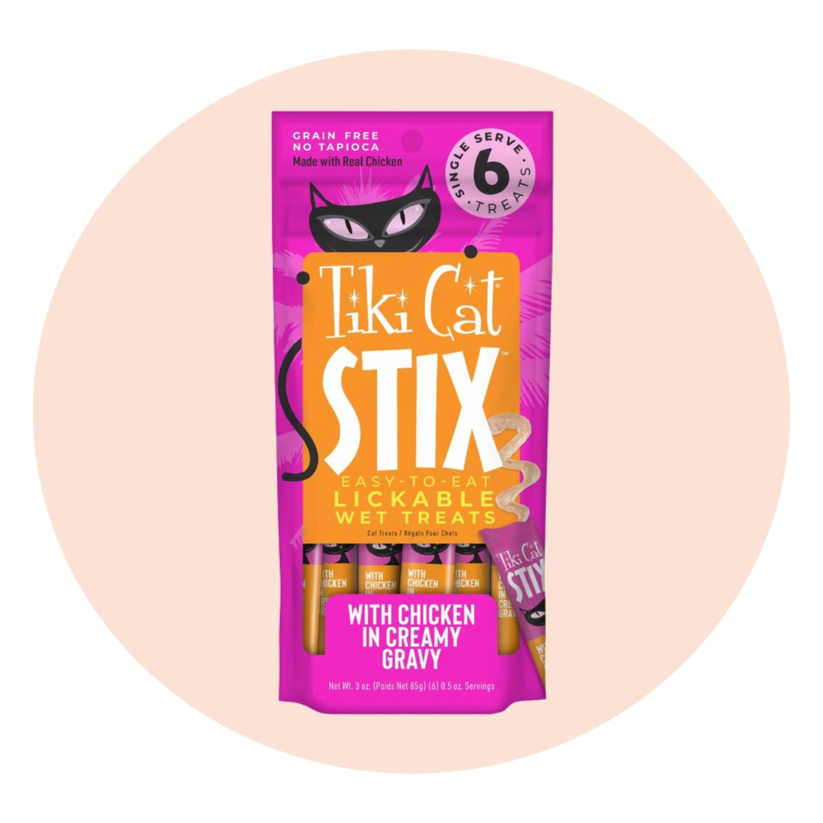 Tiki Cat Stix Lickable Mousse Cat Treats