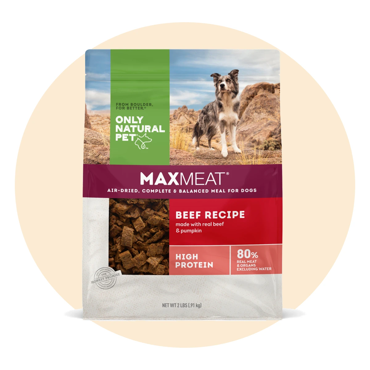 Only Natural Pet MaxMeat Air Dried Dog Food Recipe