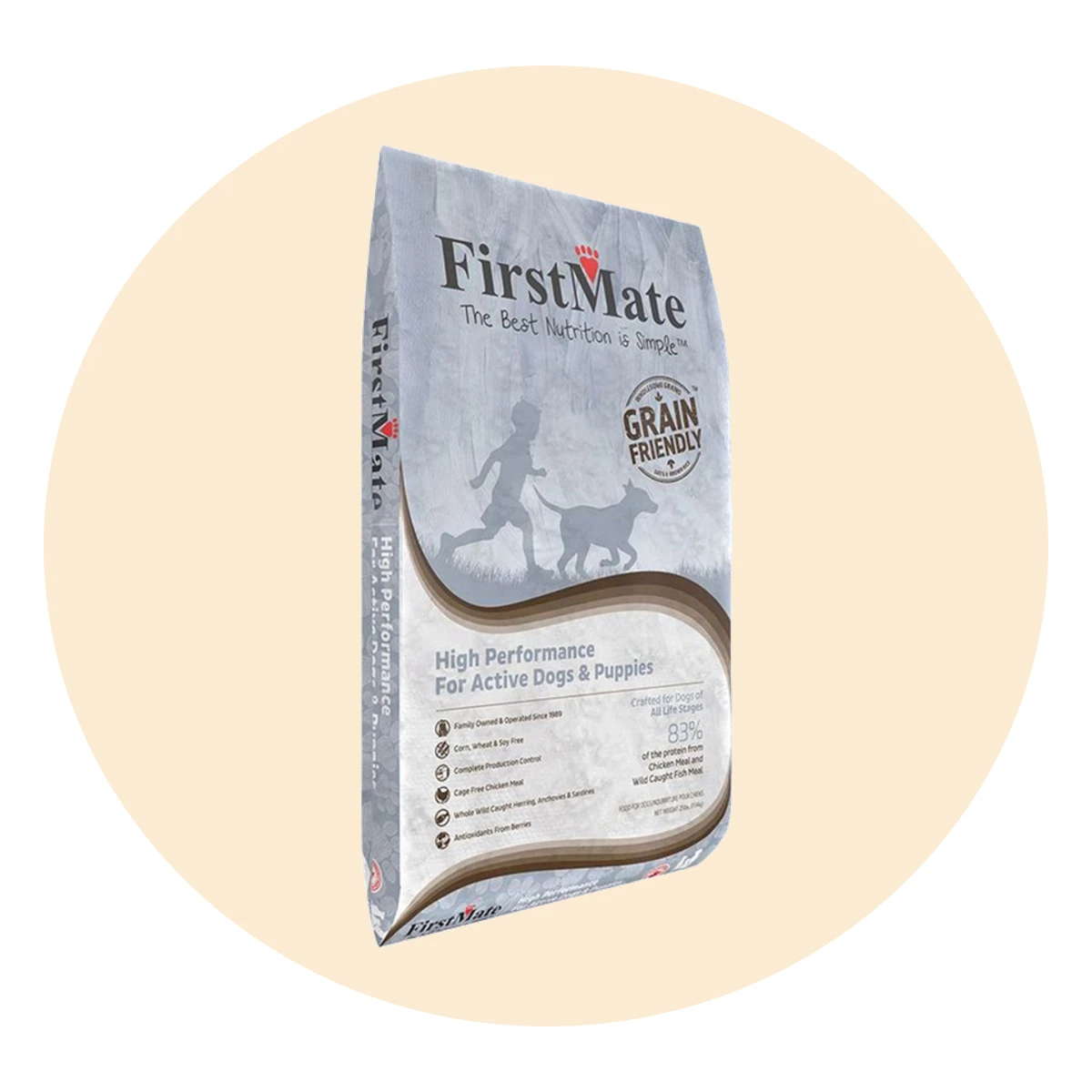 FirstMate Grain Friendly High Performance Dry Dog Food