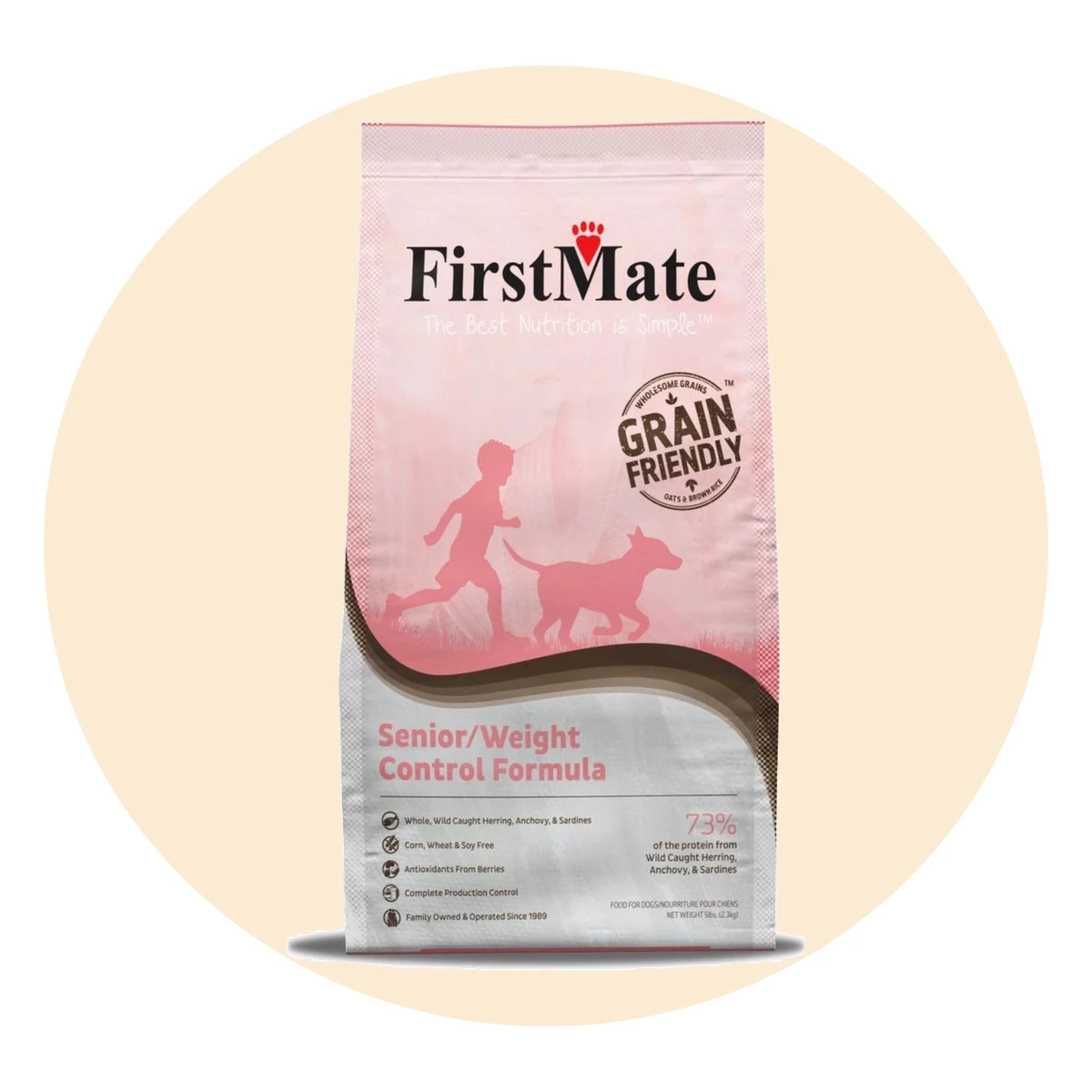 FirstMate Grain Friendly Senior/Weight Control Dry Dog Food