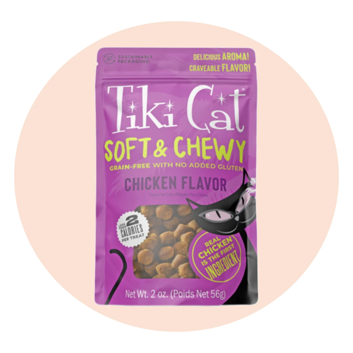 Tiki Cat Soft & Chewy Grain Free Treats for Cats