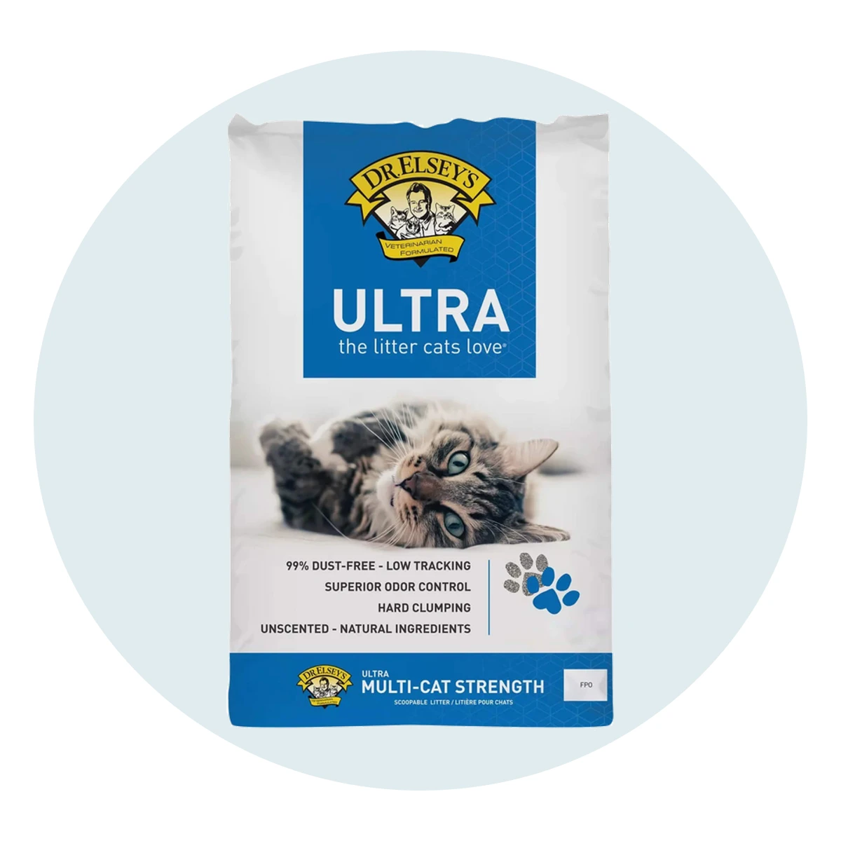 Dr. Elsey's Ultra Multi-Cat Strength Clumping Clay Cat Litter