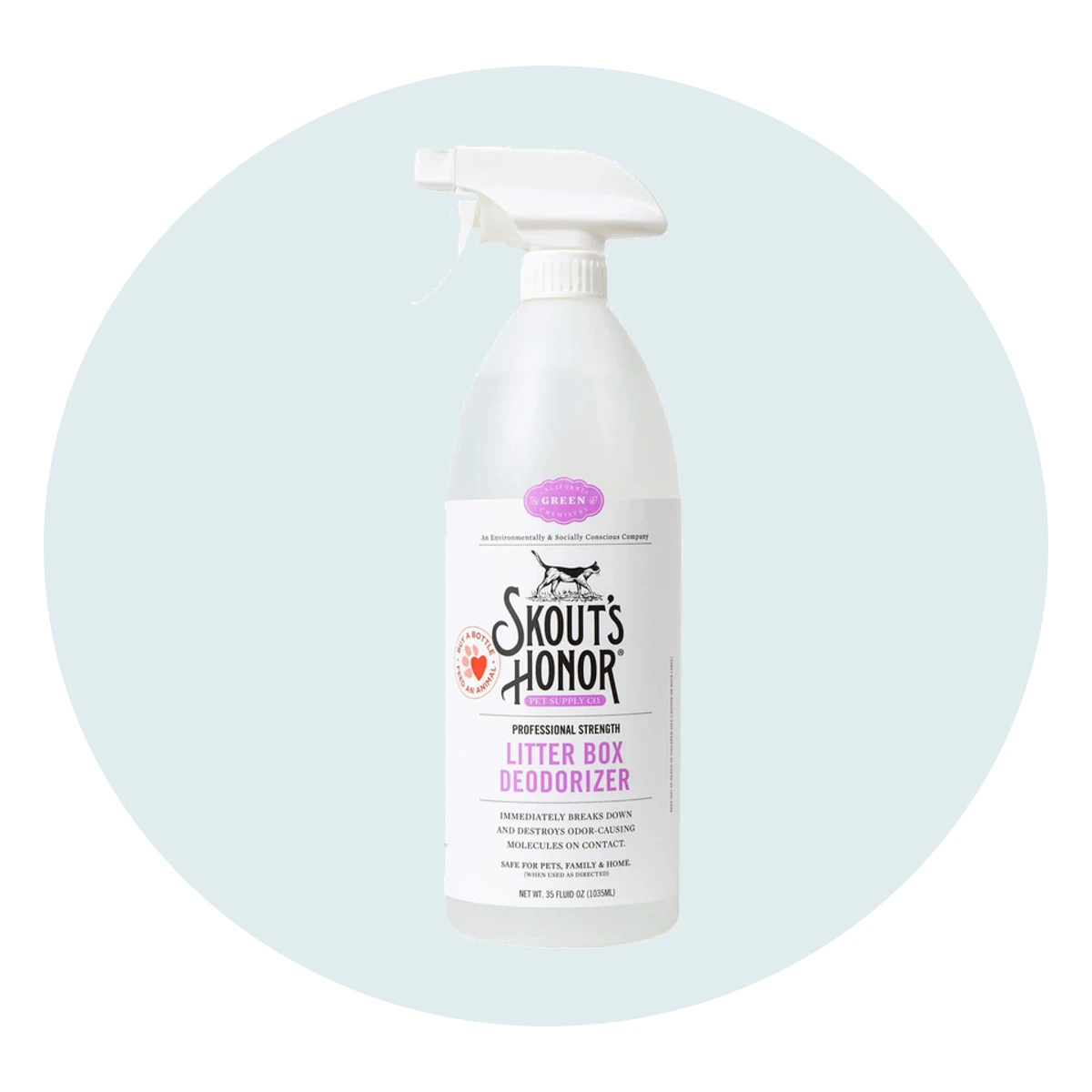 Skout's Honor Cat Litter Box Deodorizer