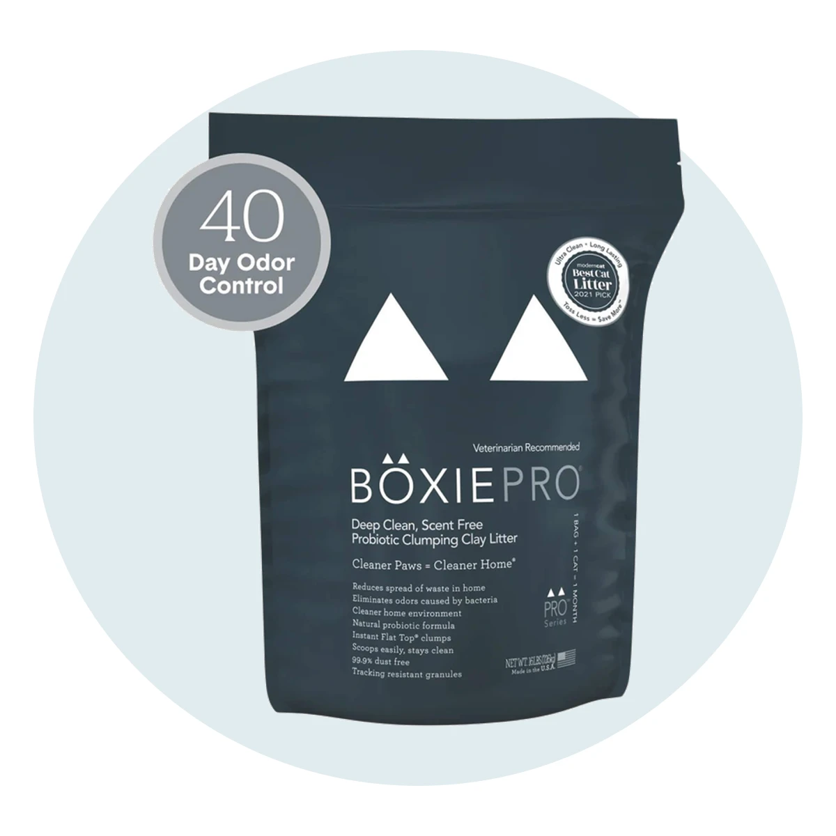 Boxiecat BoxiePro Probiotic Clumping Clay Cat Litter