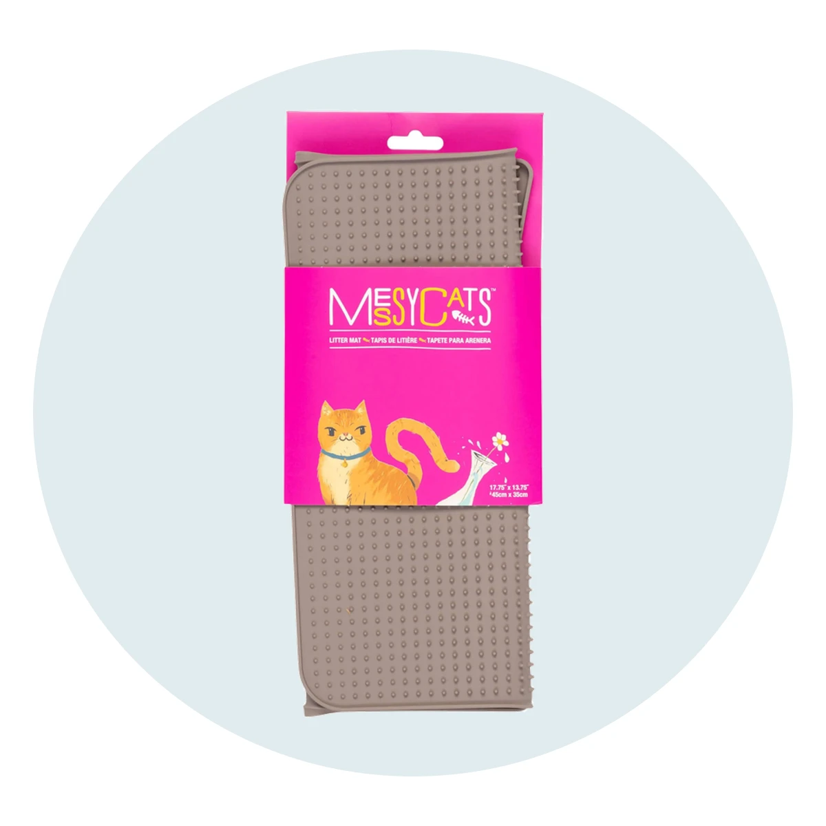 Messy Mutts Silicone Cat Litter Mat