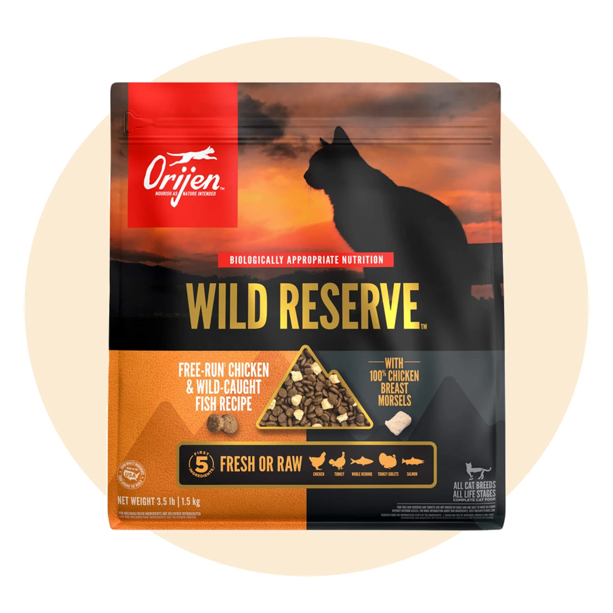 Orijen Grain Free Wild Reserve Dry Cat Food