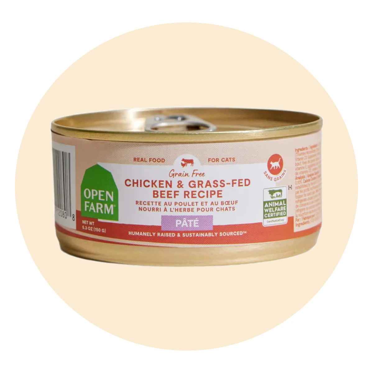 Open Farm Grain Free Wet Pate for Cats