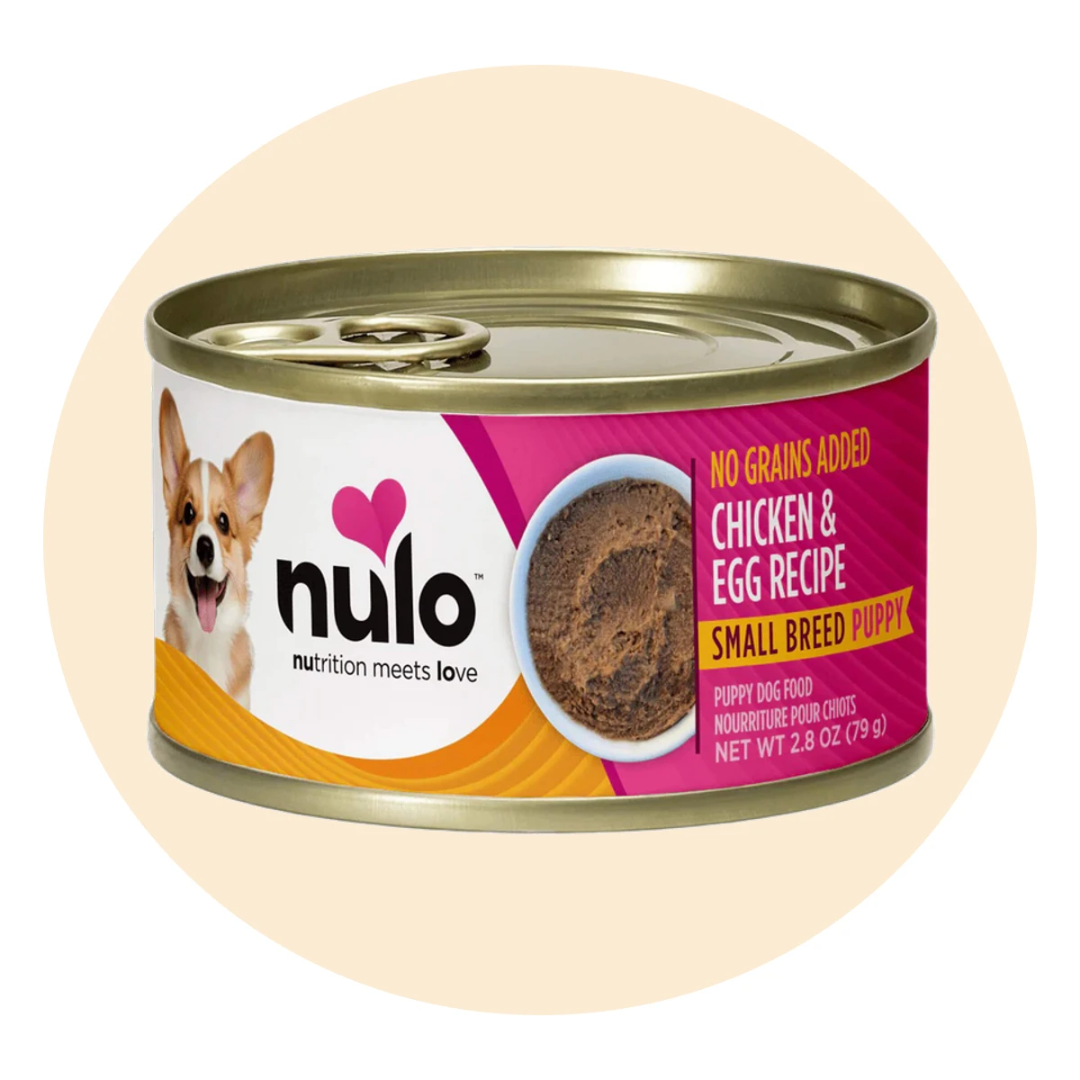 Nulo Small Breed Pate Puppy Canned Dog Food 2.8 oz (Case of 12)