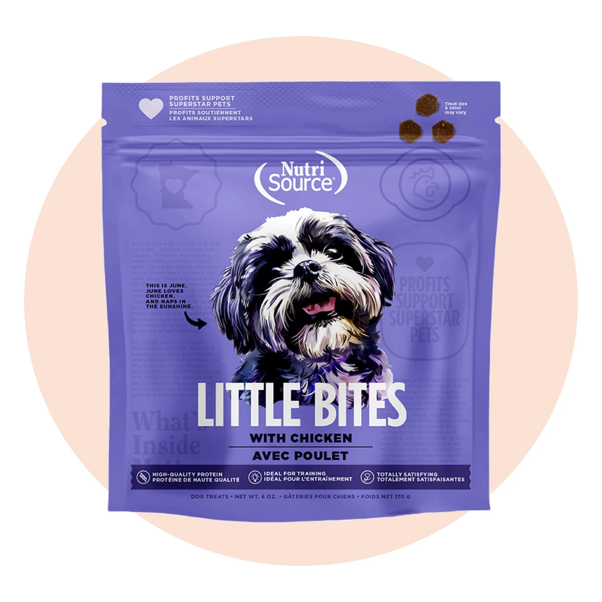 Nutrisource Little Bites Soft & Chewy Dog Treats