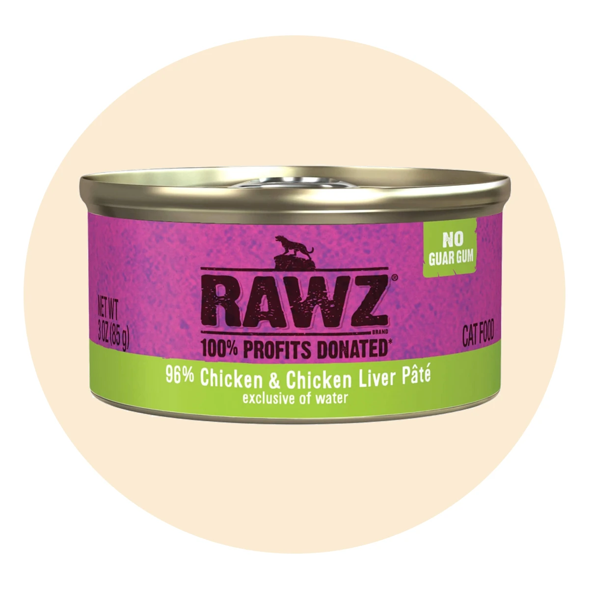 RAWZ 96% High Meat Formula Wet Cat Food