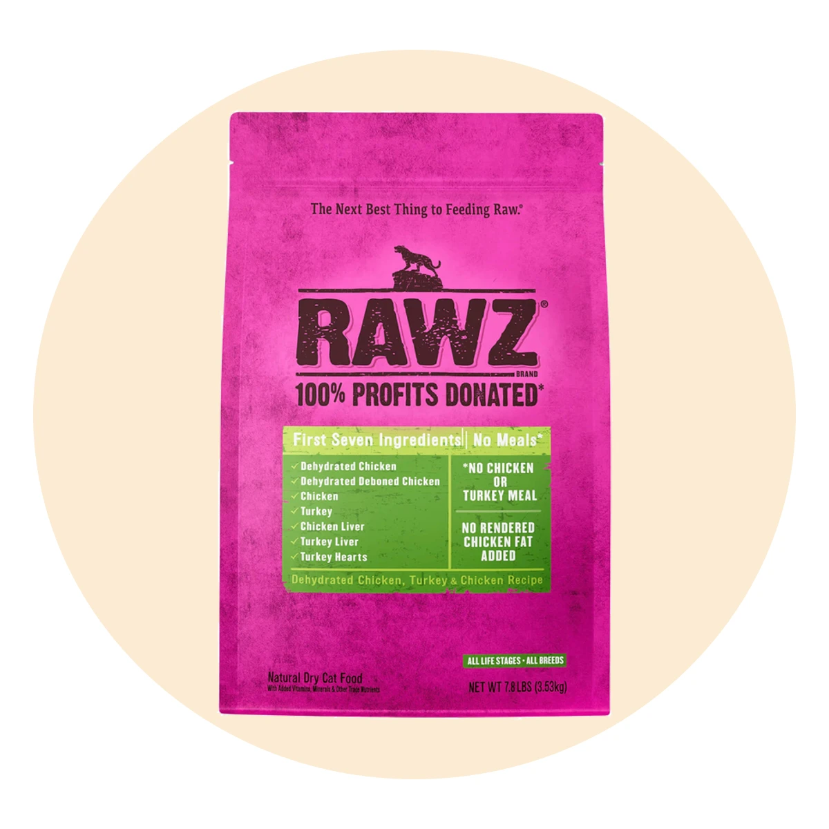 RAWZ Grain Free Natural Dry Cat Food