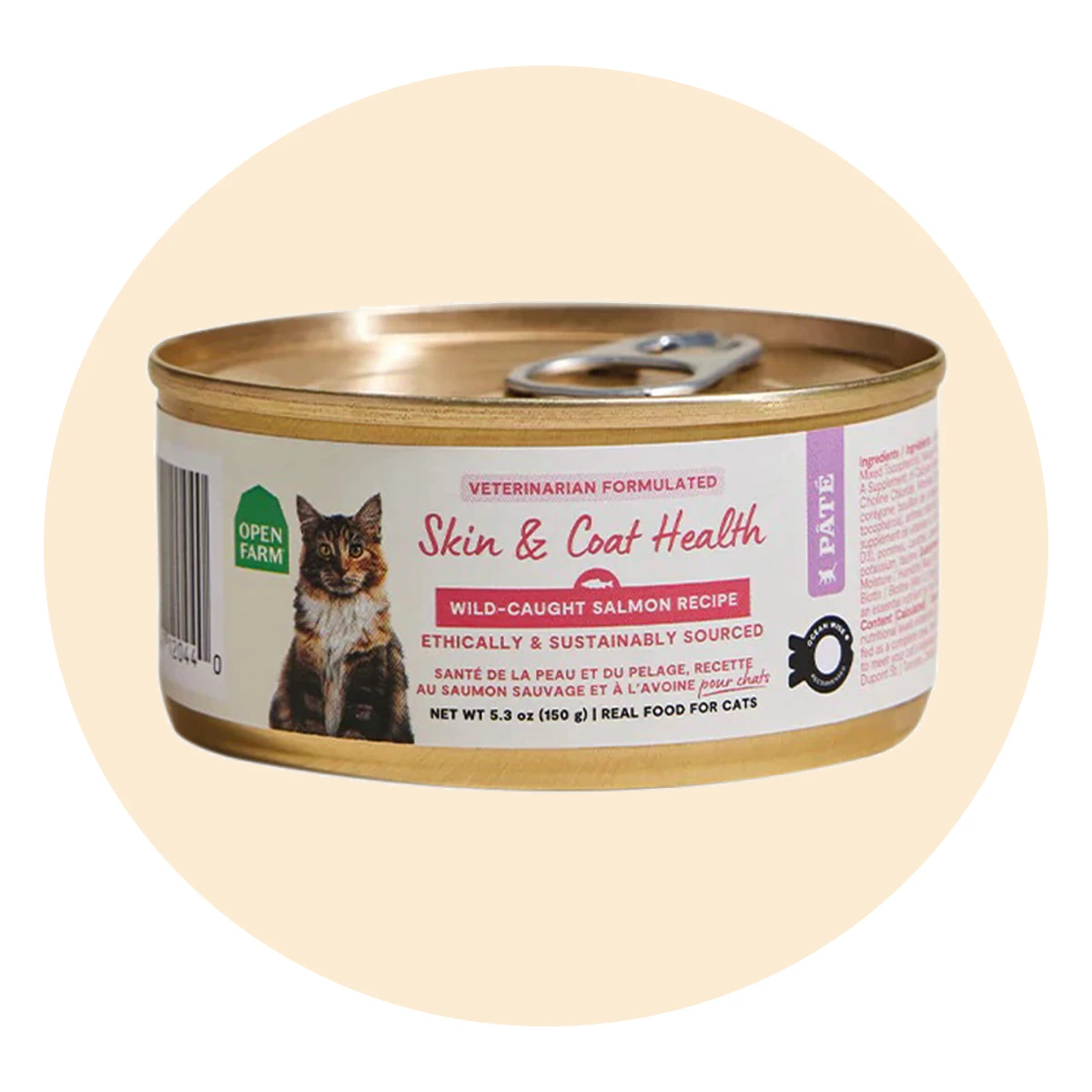 Open Farm Salmon Skin & Coat Health Pate Cat Food