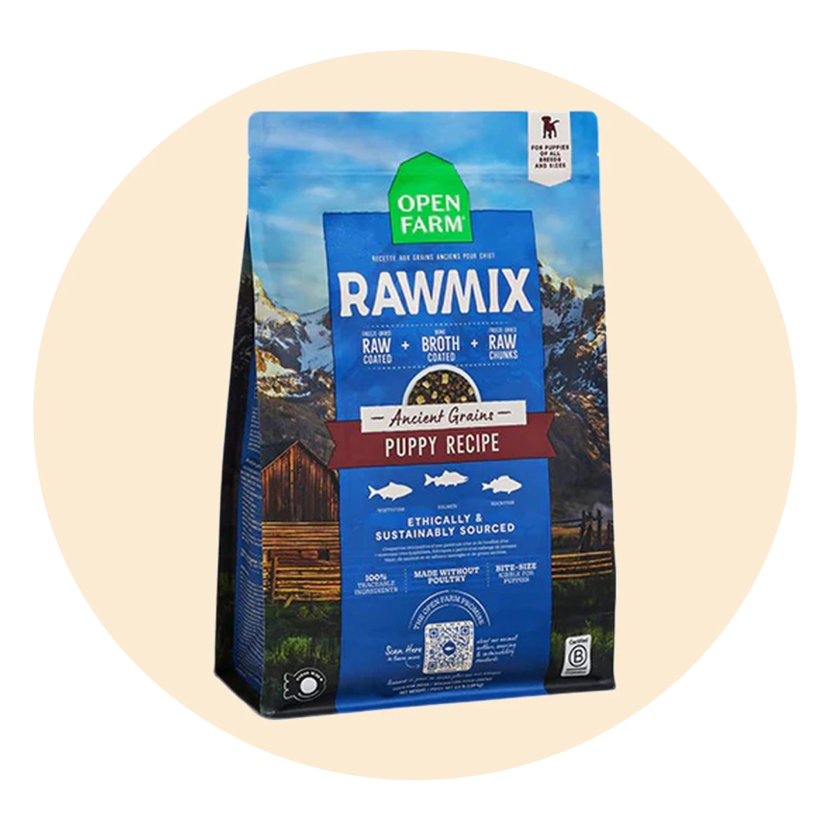 Open Farm Ancient Grains Rawmix Puppy Food