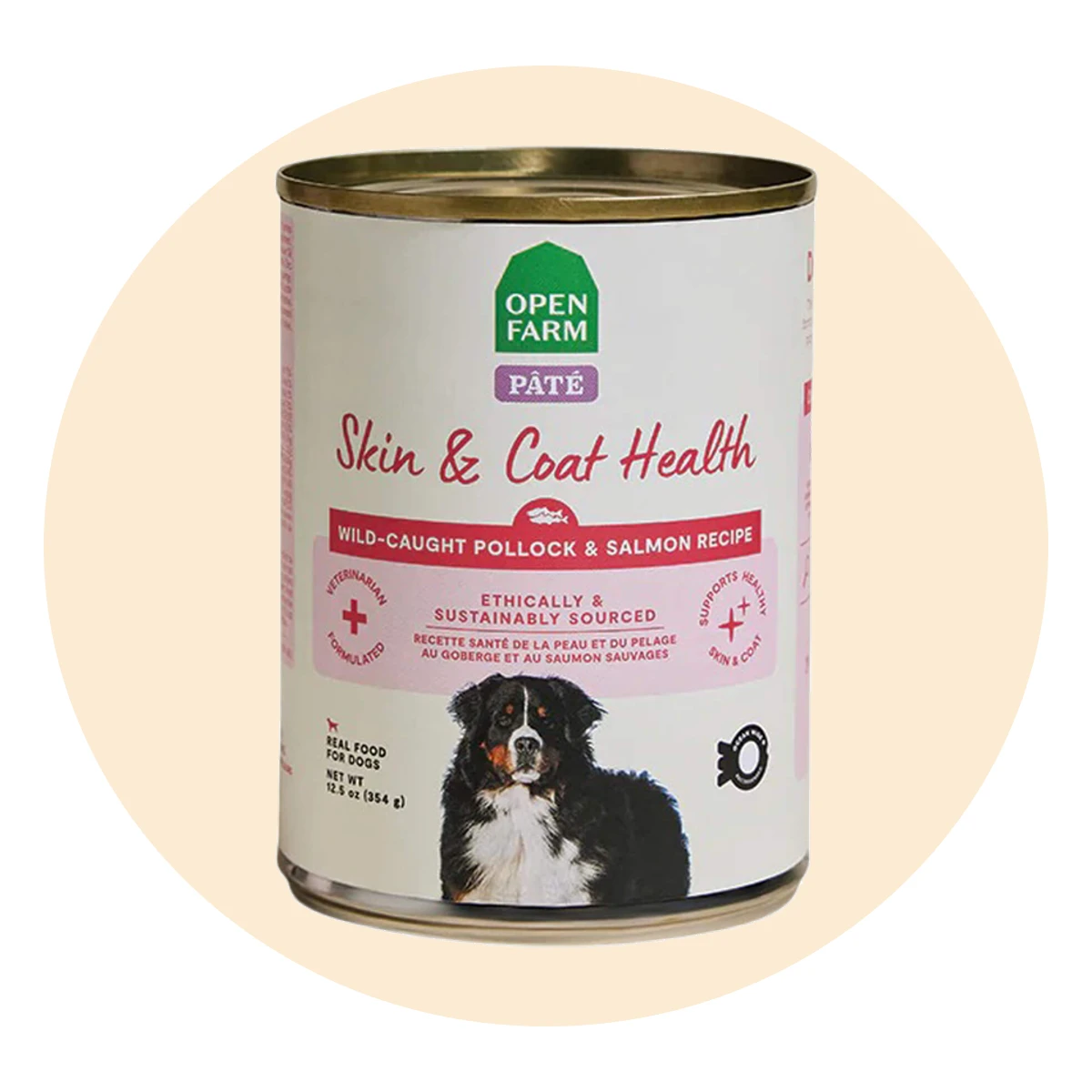 Open Farm Skin & Coat Pollock & Salmon Pate for Dogs