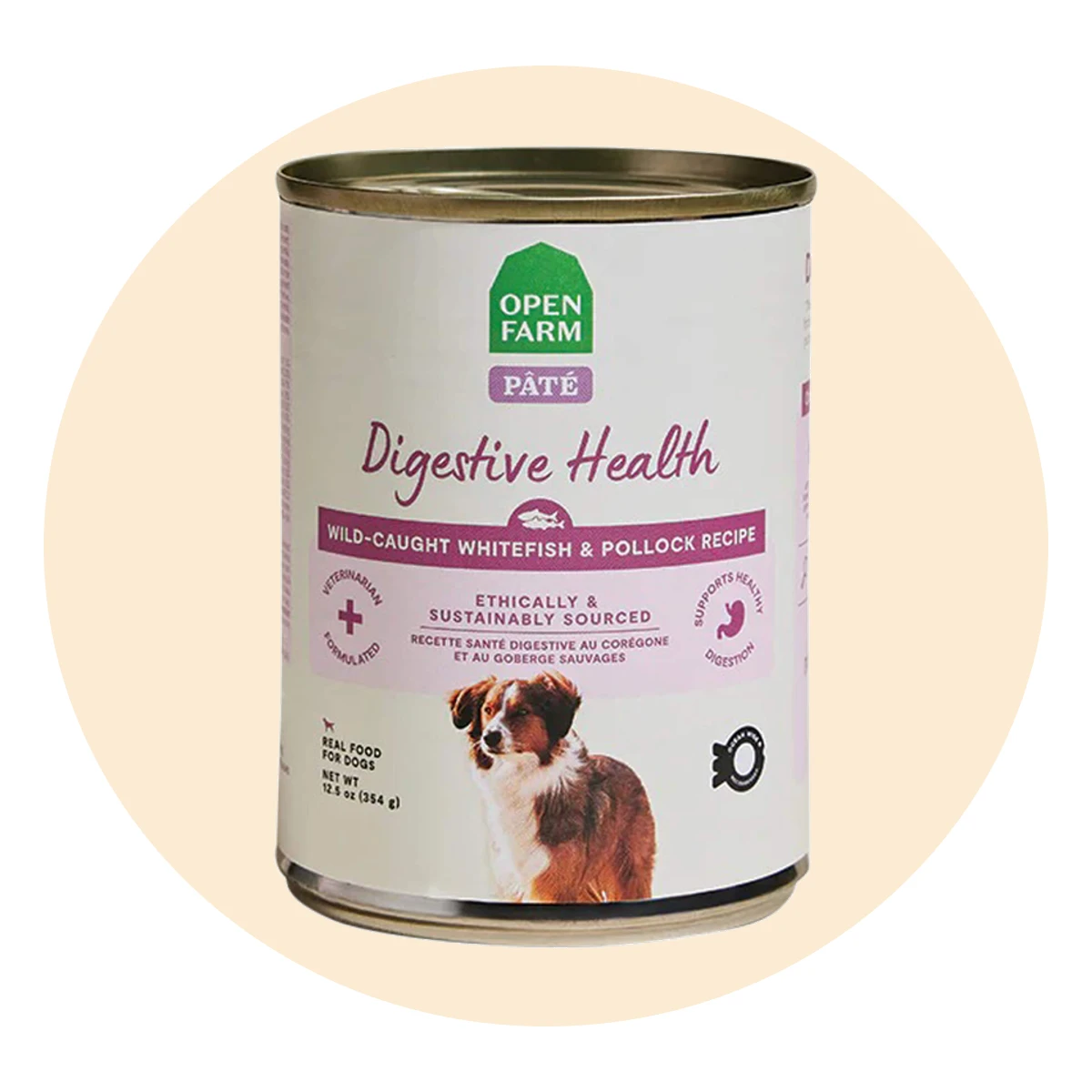 Open Farm Digestive Health Whitefish & Pollock Pate for Dogs