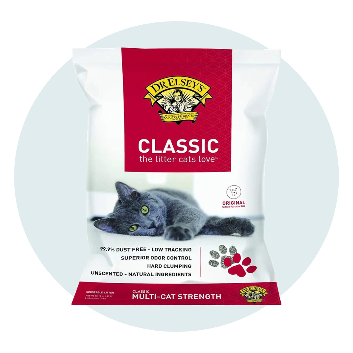 Dr. Elsey's Classic Multi-Cat Strength Clumping Clay Cat Litter