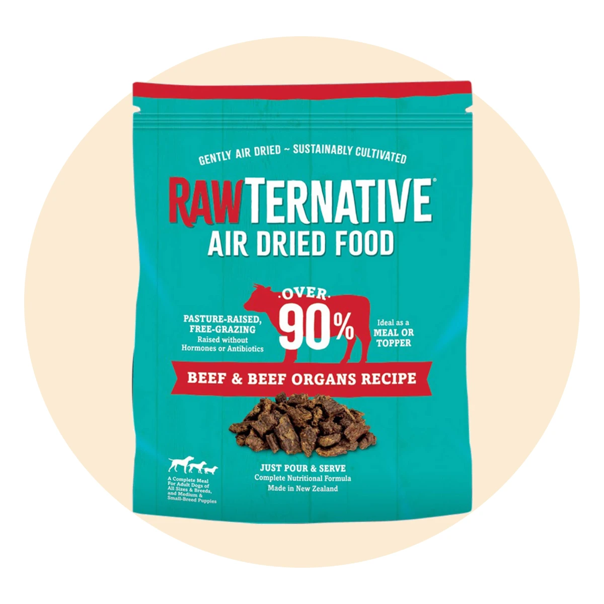 Rawternative Air Dried Complete Dog Food or Topper