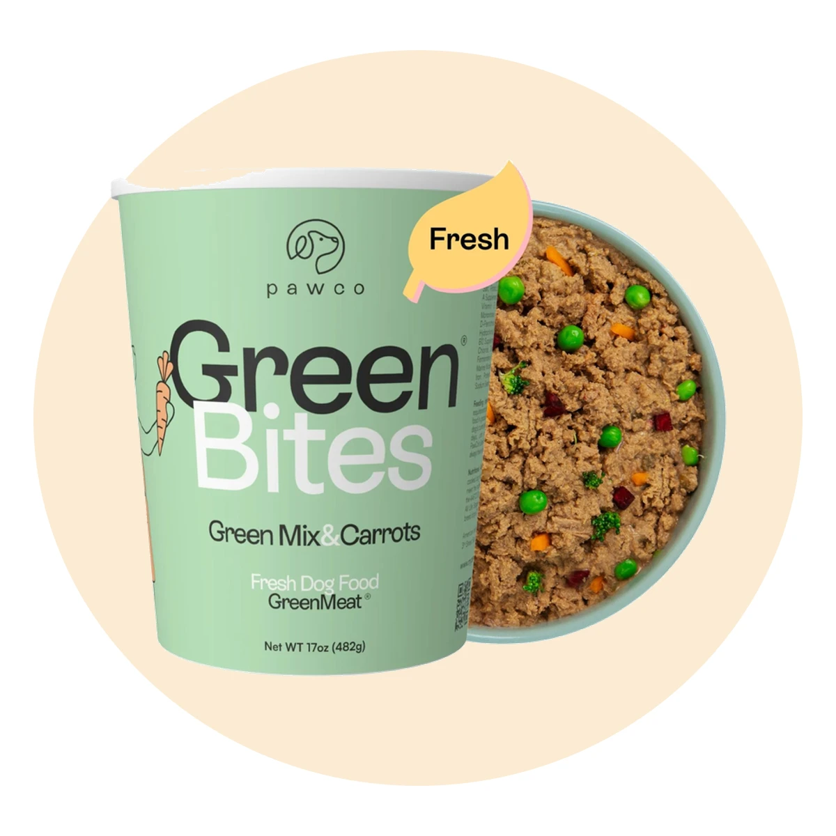 GreenBites Plant-Based Fresh Dog Food