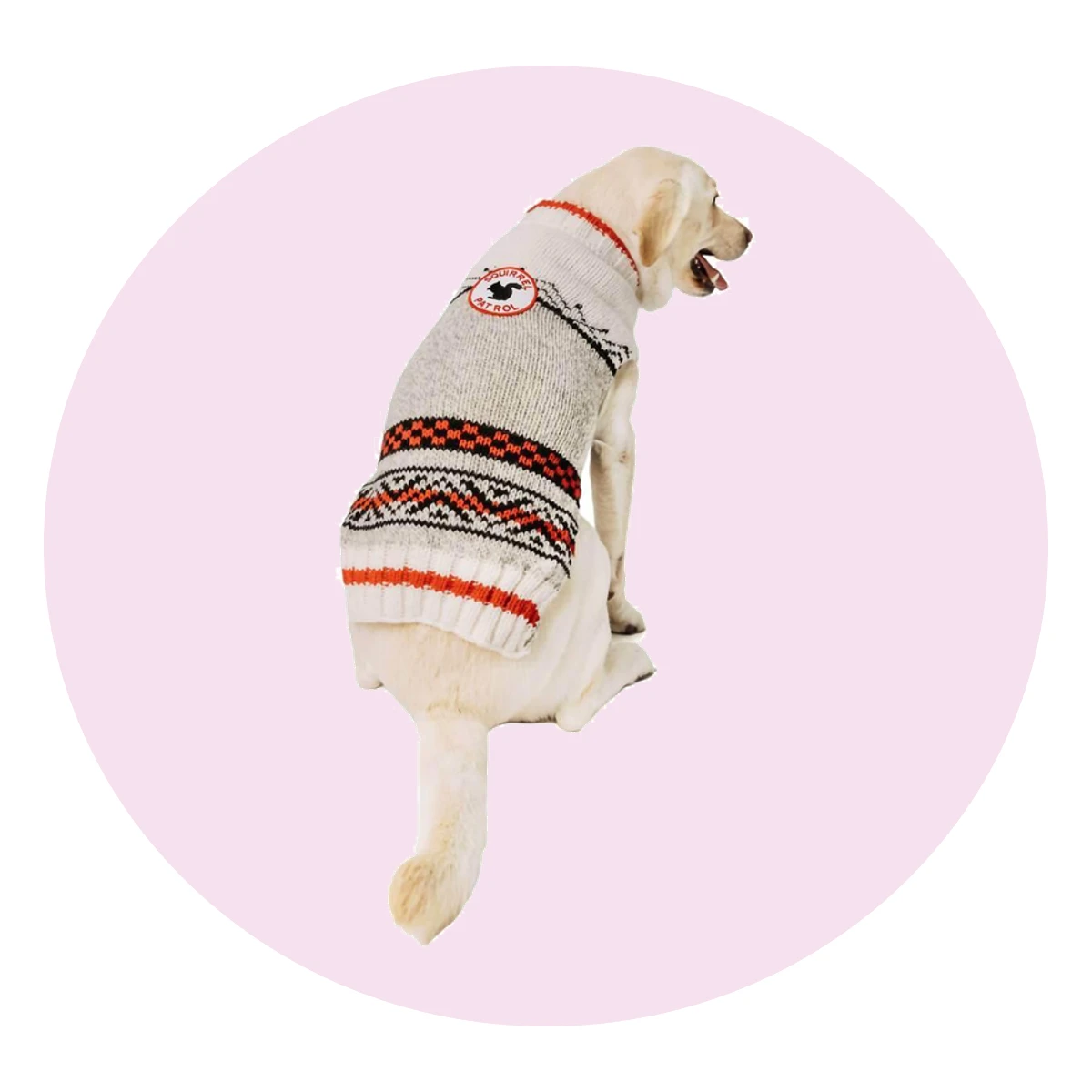 Bunny Patrol Dog Sweater