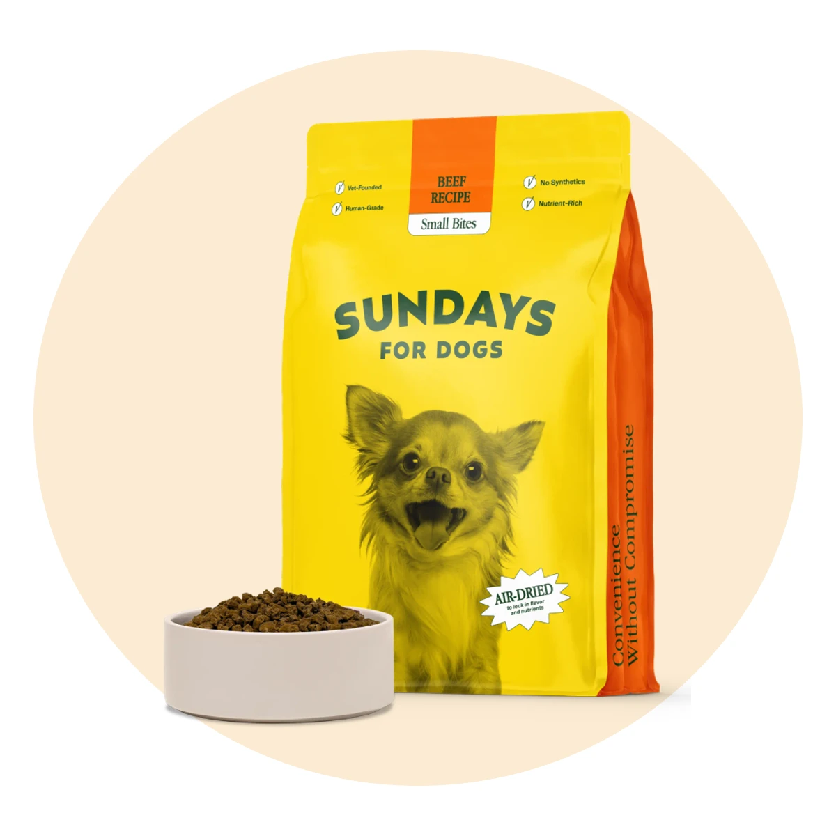 Air-Dried Dog Food, Small Bites