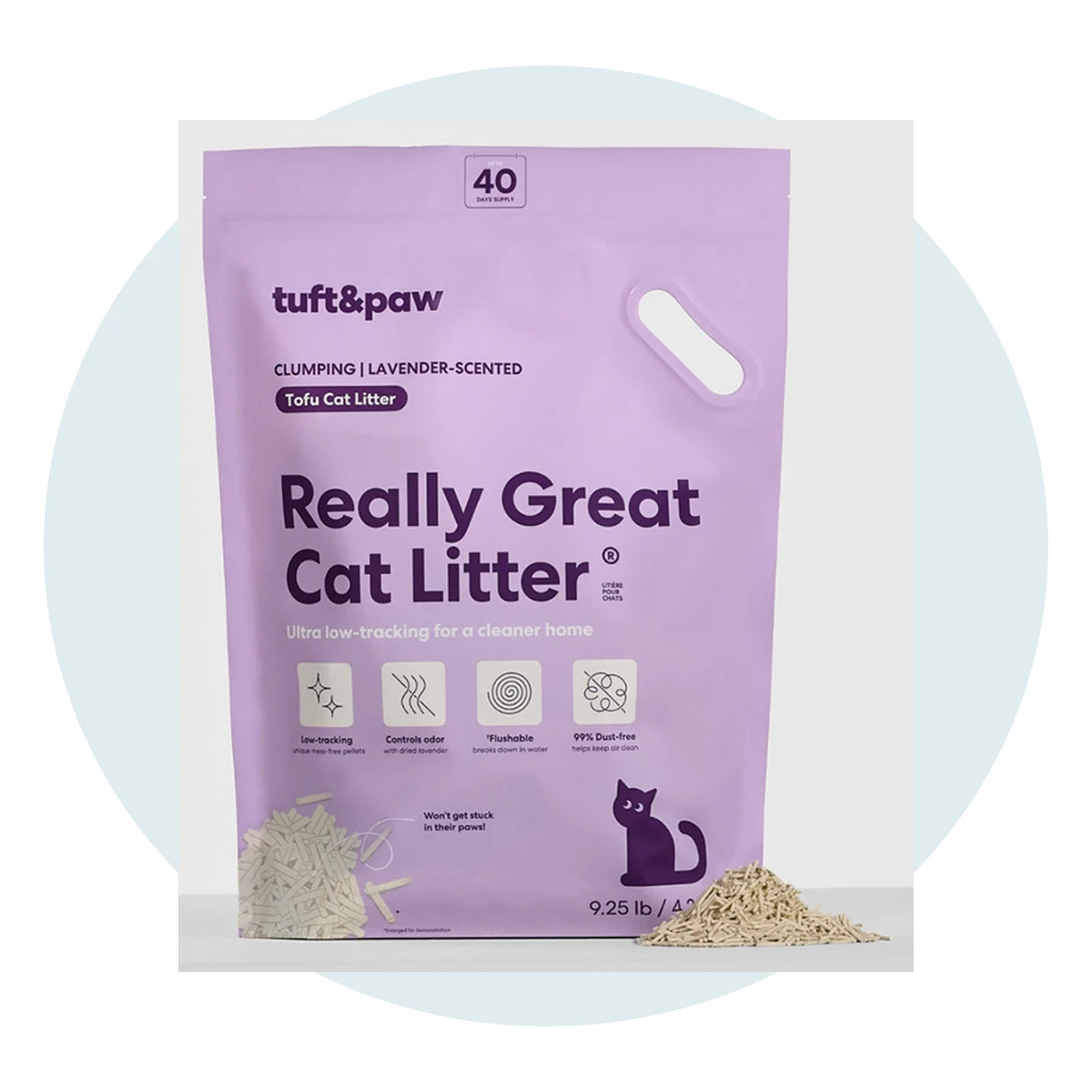 Really Great Cat Litter, Lavender